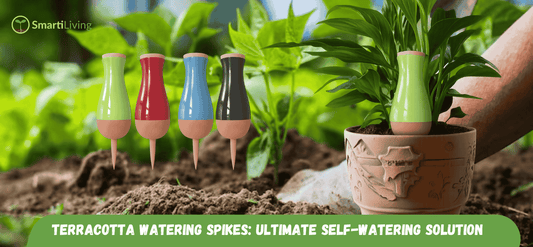 Terracotta Watering Spikes: SmartiLiving’s Ultimate Self-Watering Solution