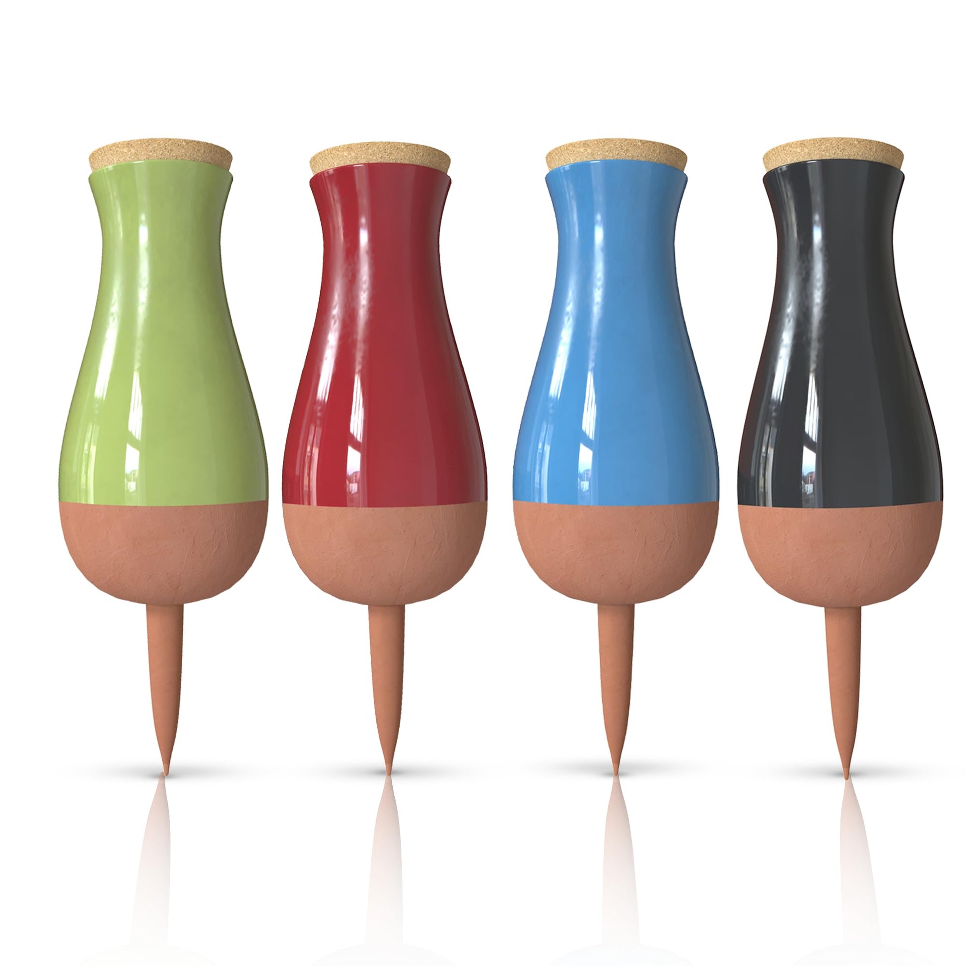 Smarti Living Self-Watering System with Terracotta Watering Globes