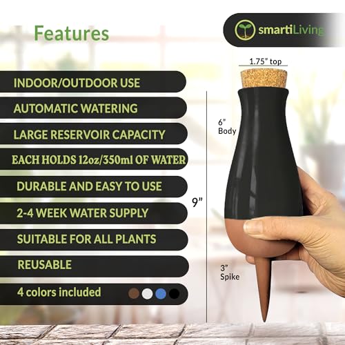 Smarti Living Terracotta Self-Watering Spikes Features