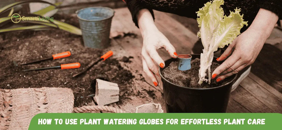 How to Use Plant Watering Globes for Effortless Plant Care - SmartiLiving