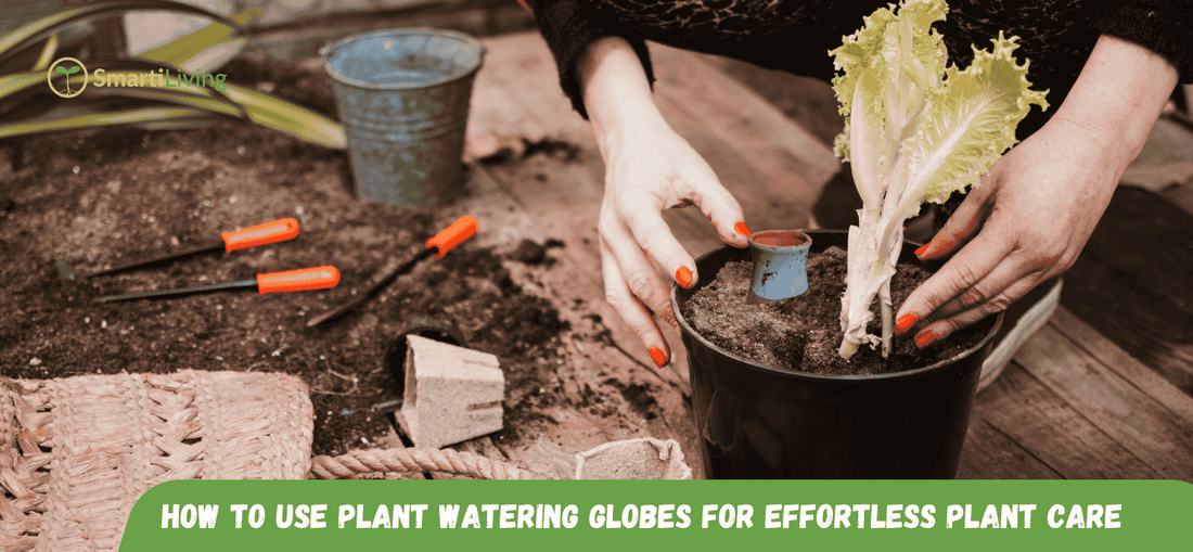 How to Use Plant Watering Globes for Effortless Plant Care - SmartiLiving