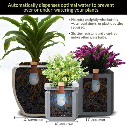 automatic plant watering bulb Terracotta Self-Watering Globes for Plants